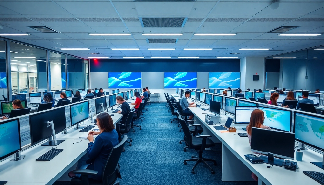 Engaged agents at call centers in Tijuana Mexico showcasing professionalism and teamwork.