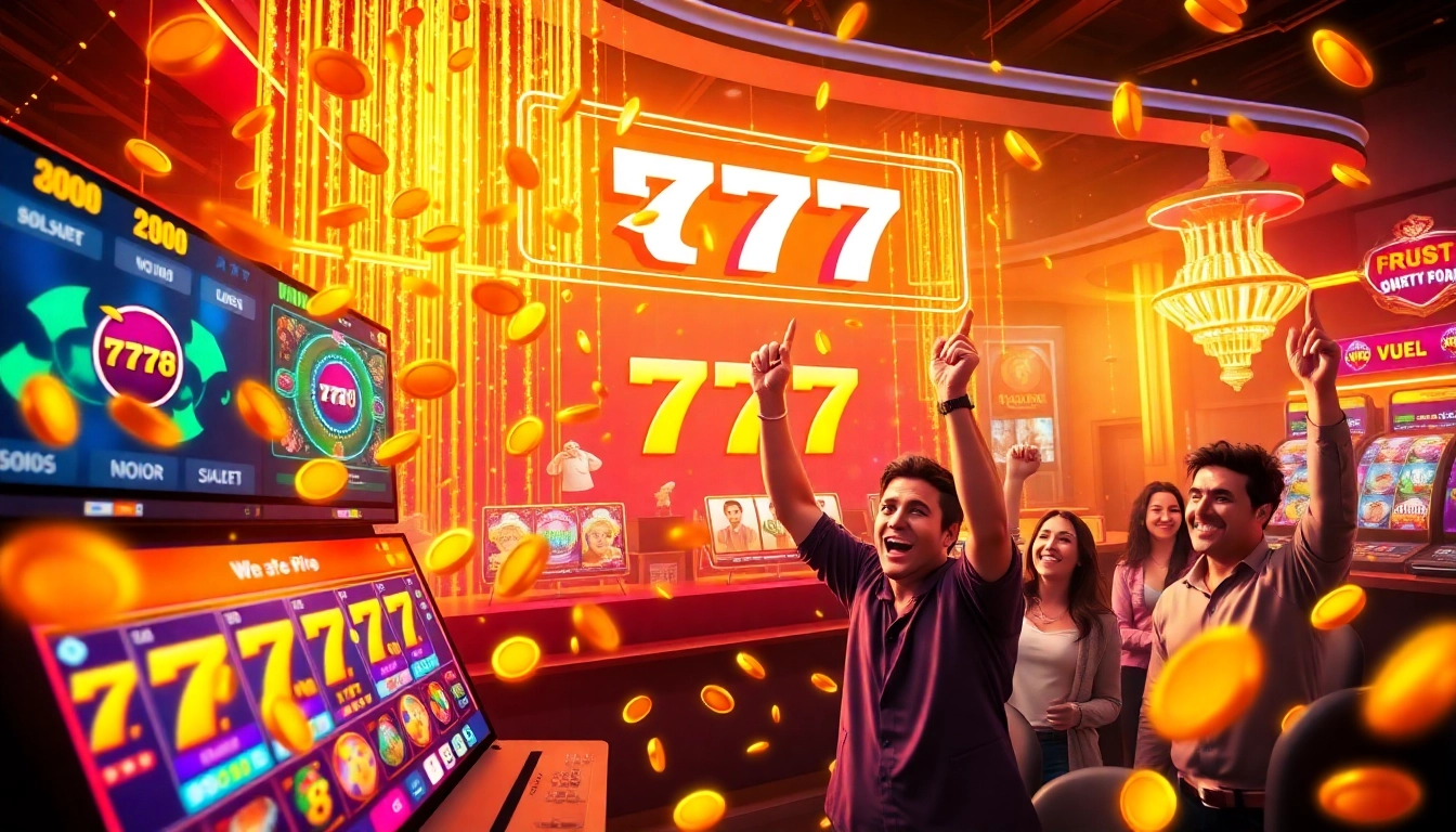 Experience สล็อต777 excitement in a colorful online casino filled with joy and winning moments.