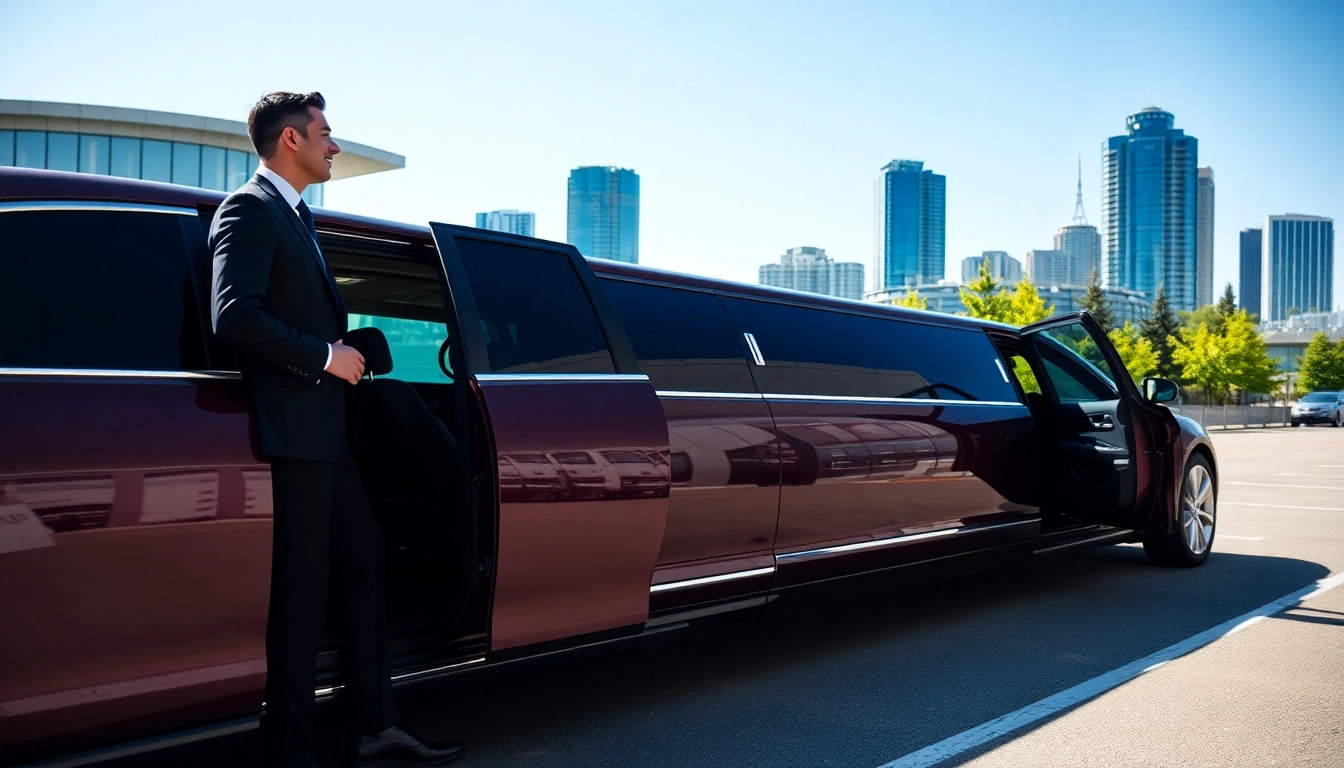 Experience luxury with a Vancouver airport to downtown limo service featuring a professional chauffeur at YVR.