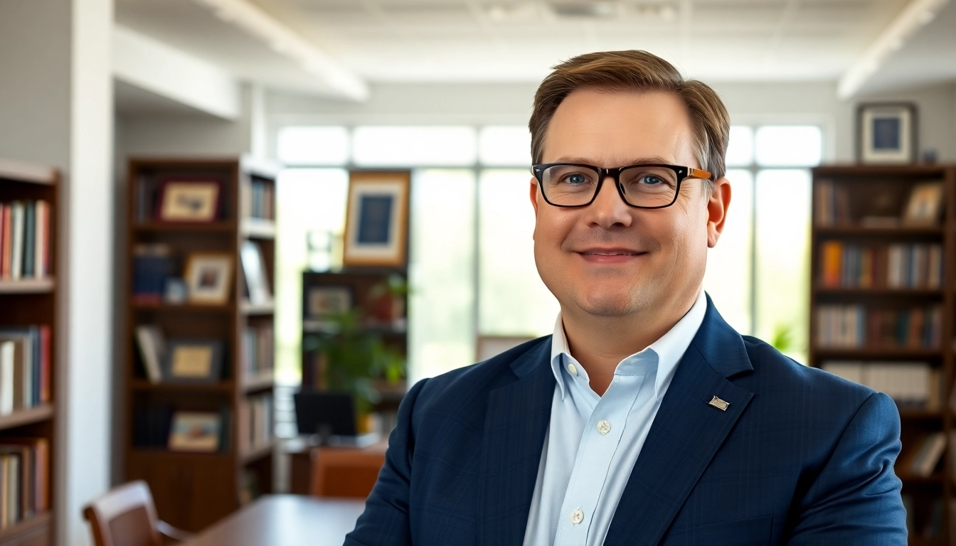 J.D. Vance showcasing an impressive net worth in a modern office environment.