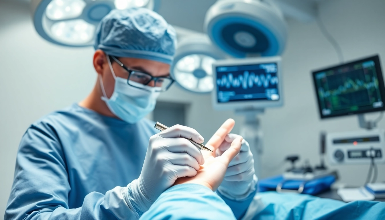 Handchirurgie Braunschweig im Fokus: Fachärztliche Behandlung in einer modernen Klinik.