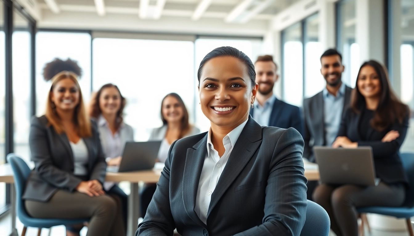 Professional posing for Denver Corporate Headshots in a modern office environment.