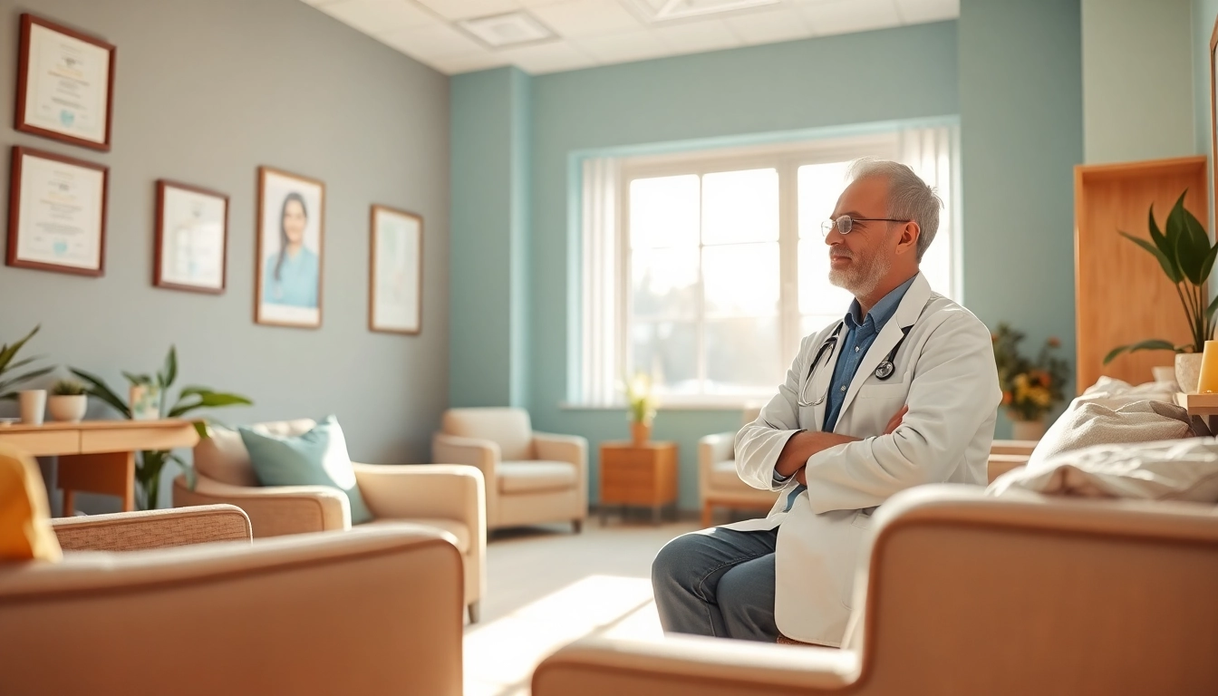 Engage with a boutique doctor in a relaxed clinic environment for personalized care.